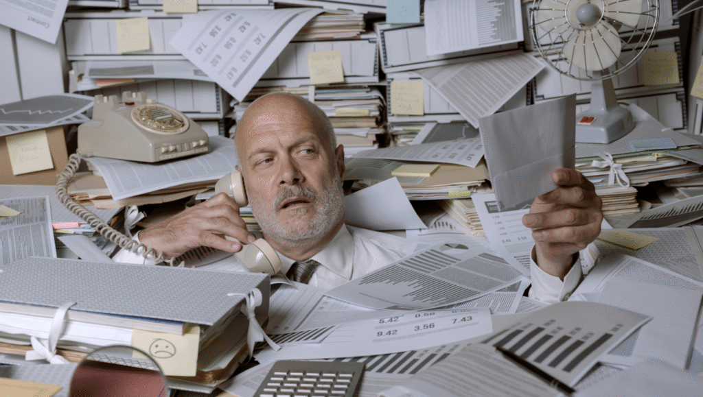 Wenn die Wohnung zu voll ist, wird es Zeit für eine Räumung. Räumung